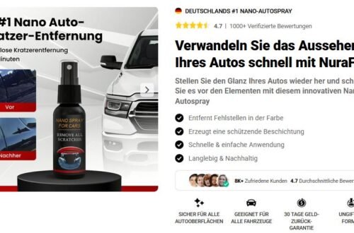 NuraFix Nano Car Spray Erfahrungen