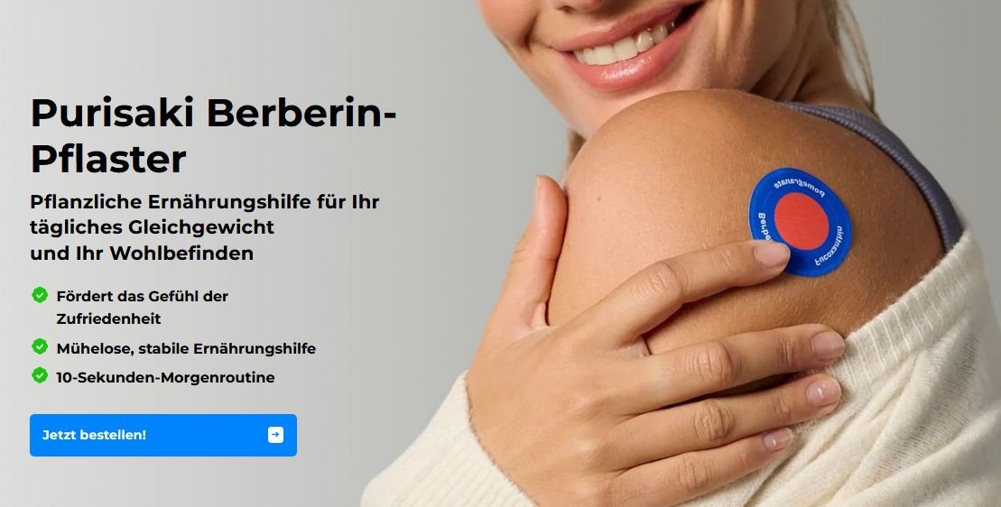 Purisaki Berberin-Pflaster