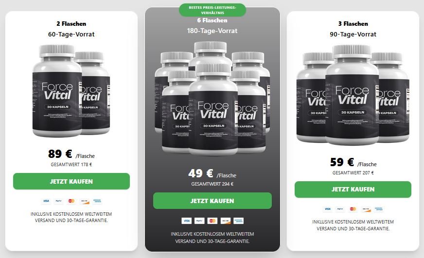 Force Vital Kapseln 1