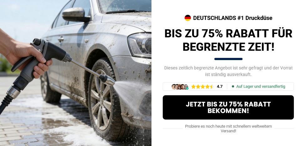 Jetterix Pressure Nozzle 1