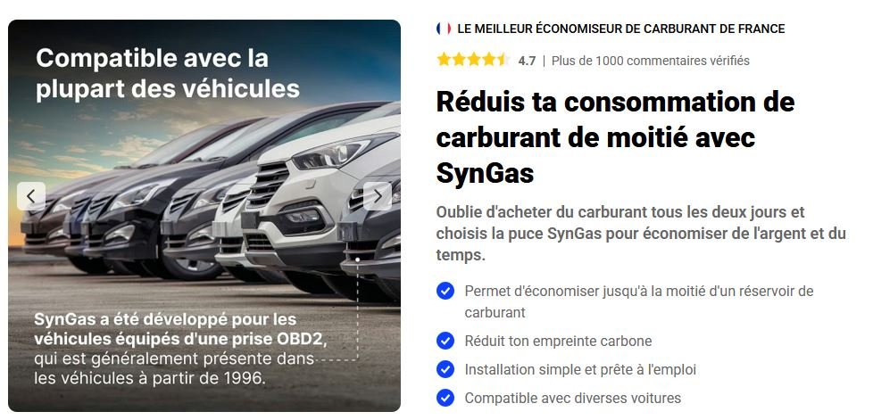 Syngas OBD Fuel Saver 2