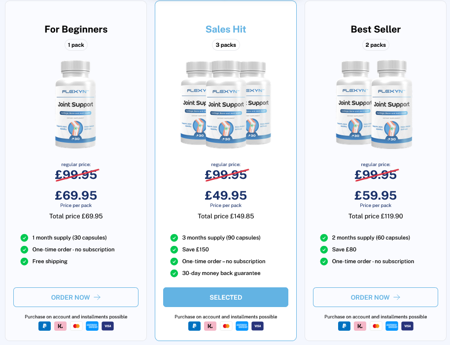 Flexyn Joint Support Price