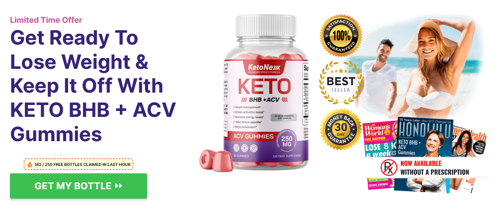 KetoNex KETO BHB ACV Gummies