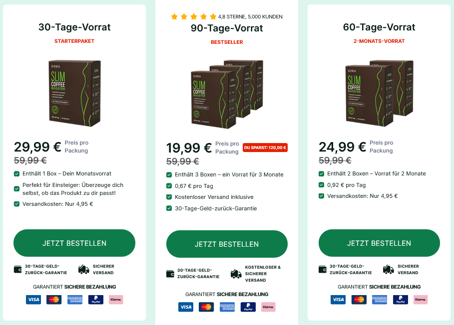 Slimqa Preis